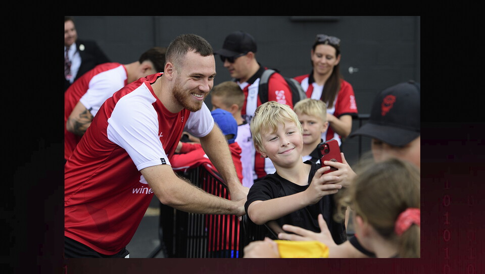 A fans image from City's home game against Wigan Athletic
