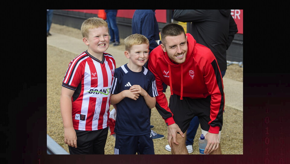 A fans image from City's home game against Wigan Athletic