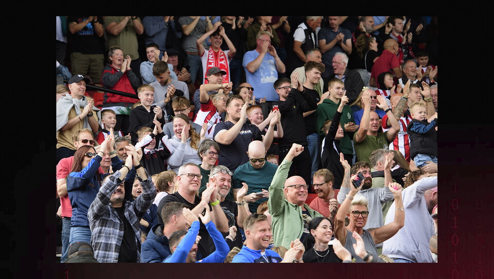 A fans image from City's home game against Wigan Athletic