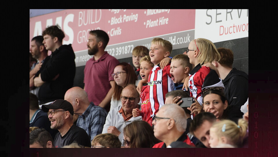 A fans image from City's home game against Wigan Athletic