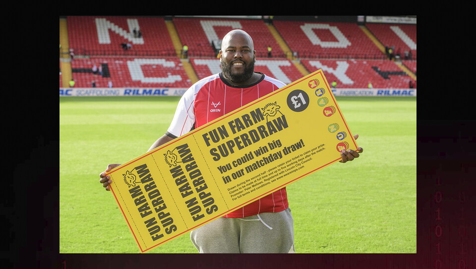 A fans image from City's home game against Wigan Athletic