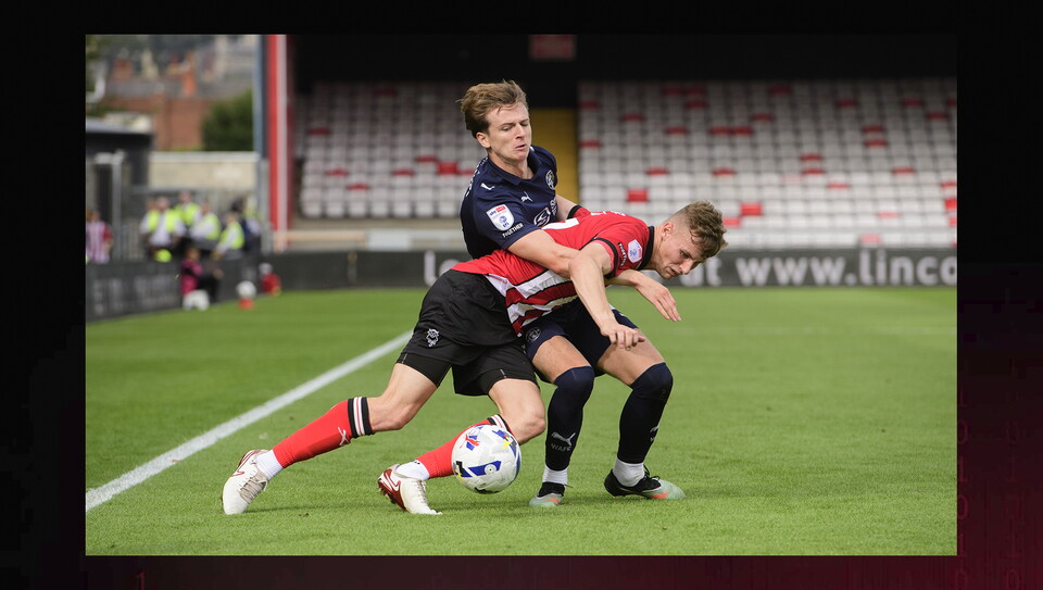A match action image from City's home game against Wigan Athletic