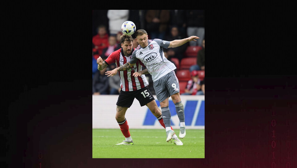 A match photo from City's home game against Exeter