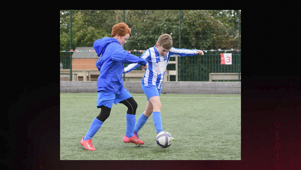 A matchday experience image from the Imps vs Exeter