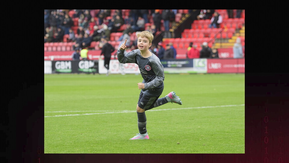 A matchday experience image from the Imps vs Exeter