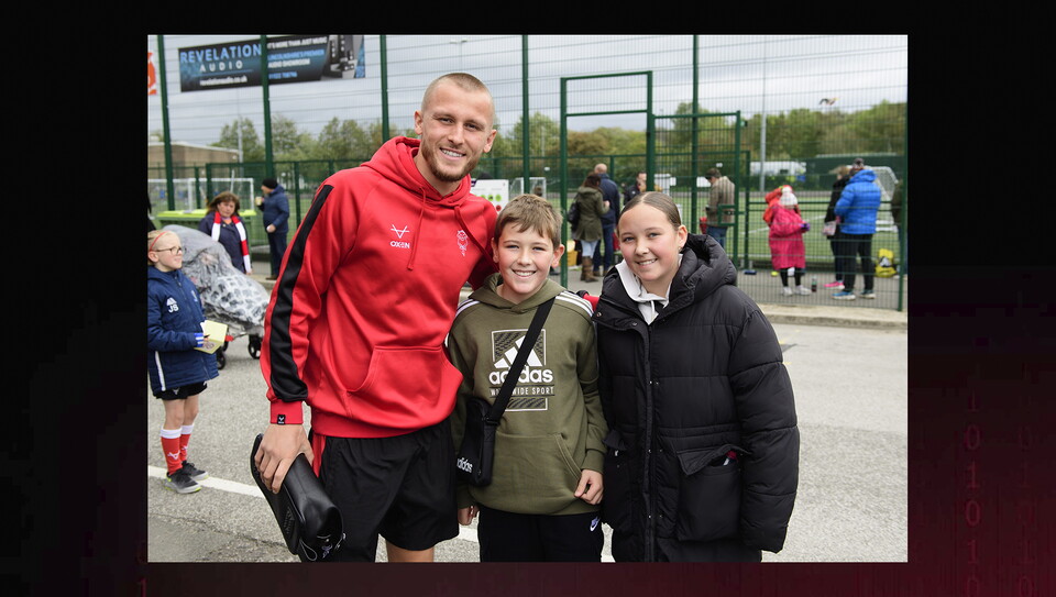 A fans photo from City's home game against Exeter