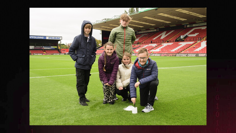 A fans photo from City's home game against Exeter