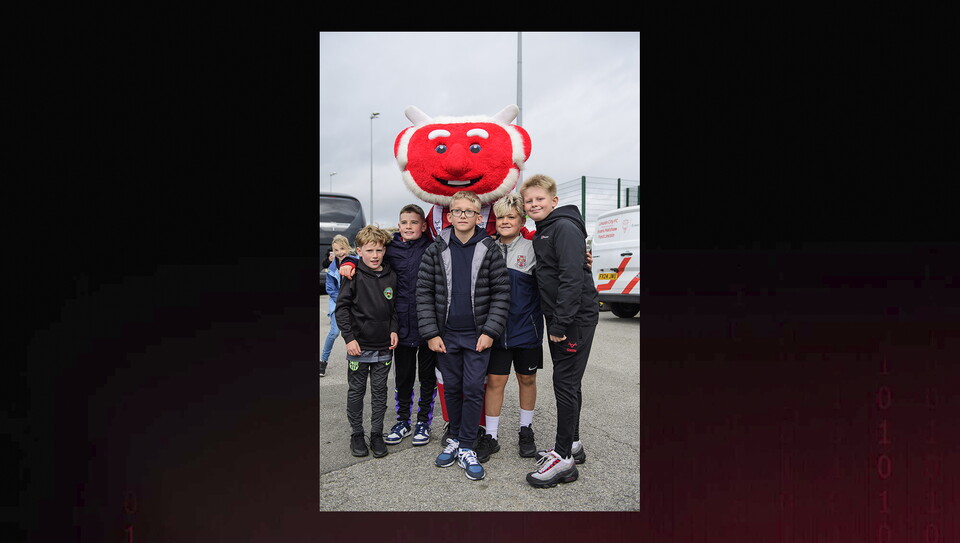 A fans photo from City's home game against Exeter