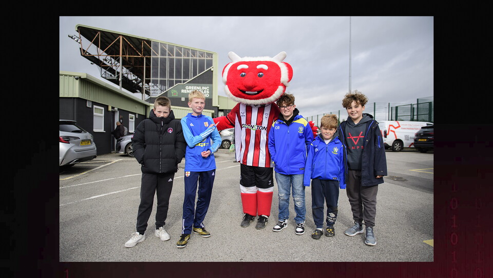 A fans photo from City's home game against Exeter