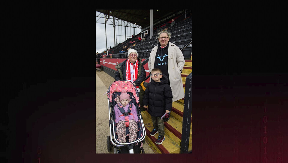 A fans photo from City's home game against Exeter