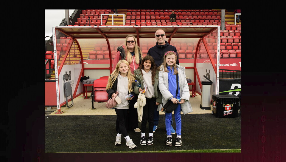 A fans photo from City's home game against Exeter