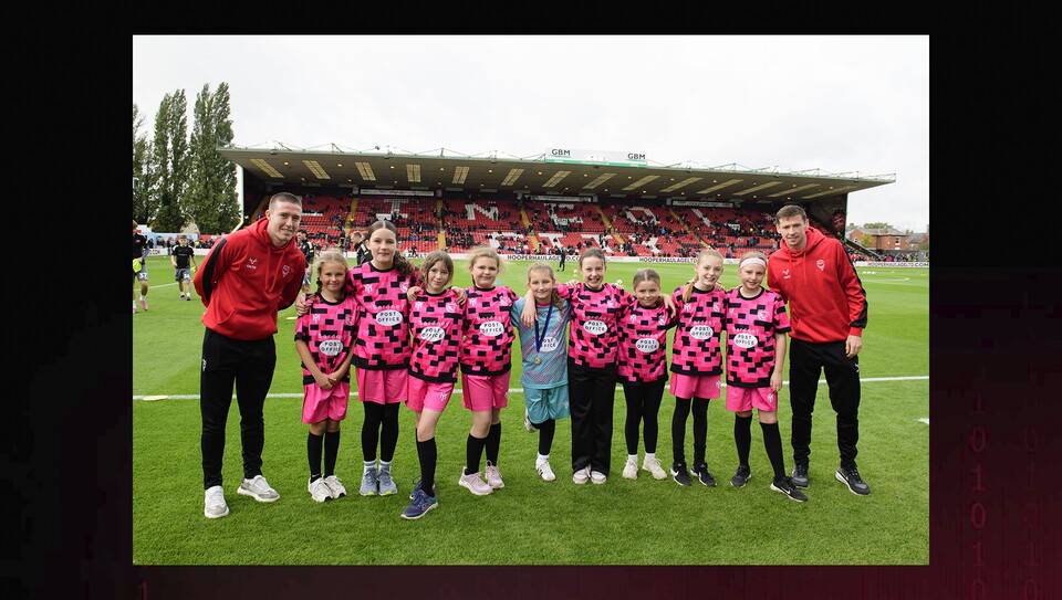 A fans photo from City's home game against Exeter