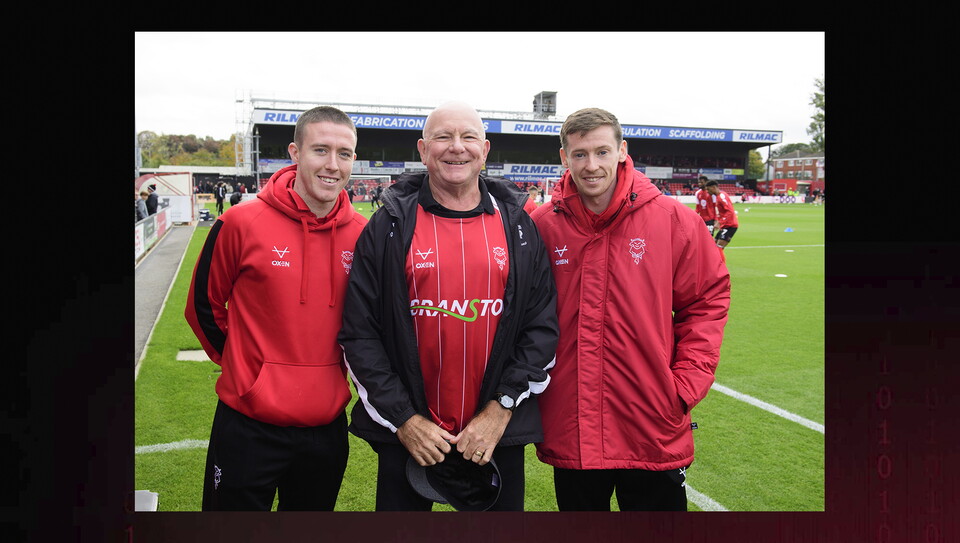 A fans photo from City's home game against Exeter