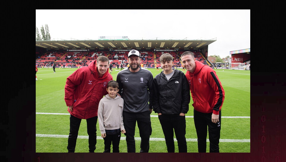 A fans photo from City's home game against Exeter