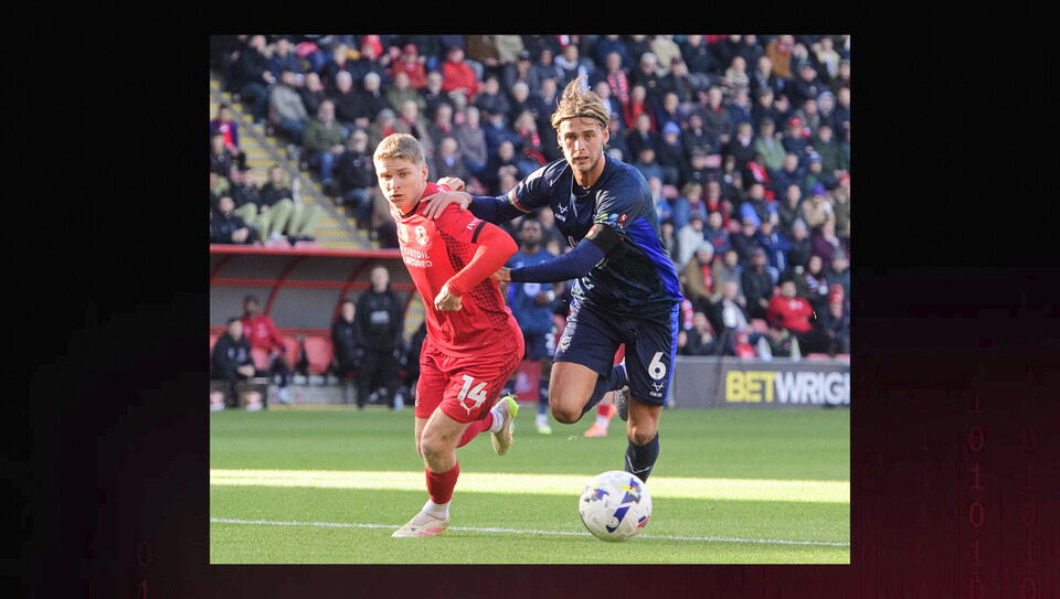 Action from Leyton Orient v Lincoln City