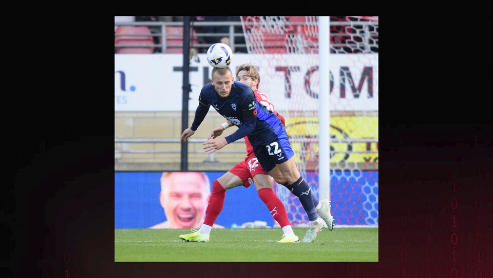 Action from Leyton Orient v Lincoln City