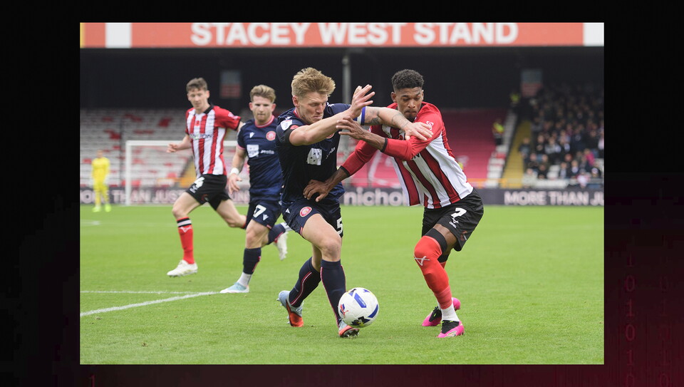A match action image from City's home win over Stevenage