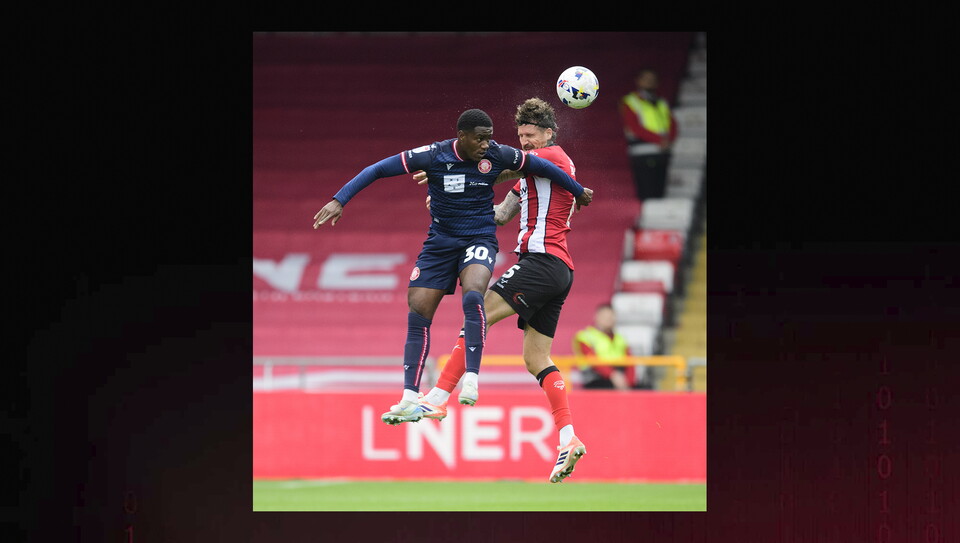 A match action image from City's home win over Stevenage