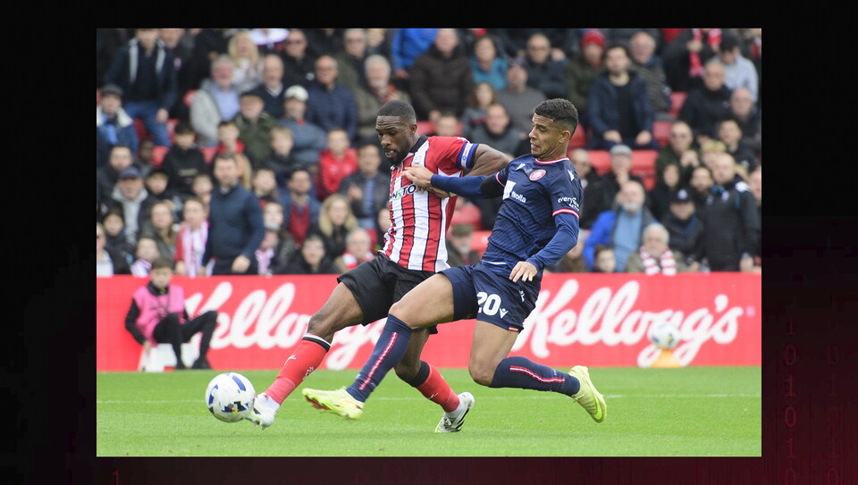 A match action image from City's home win over Stevenage
