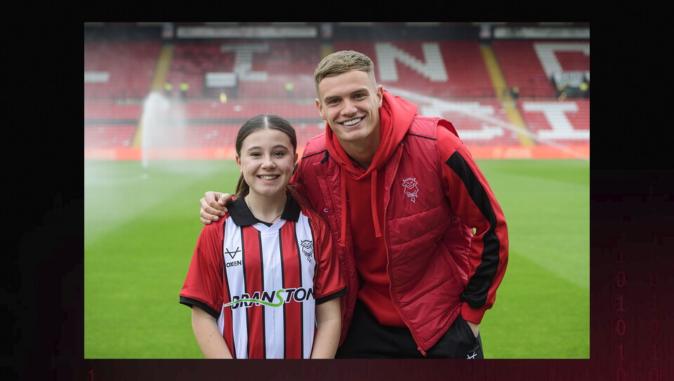 A matchday experience image from City's game against Stevenage
