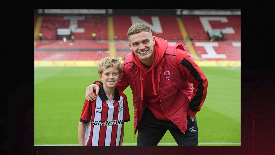 A matchday experience image from City's game against Stevenage