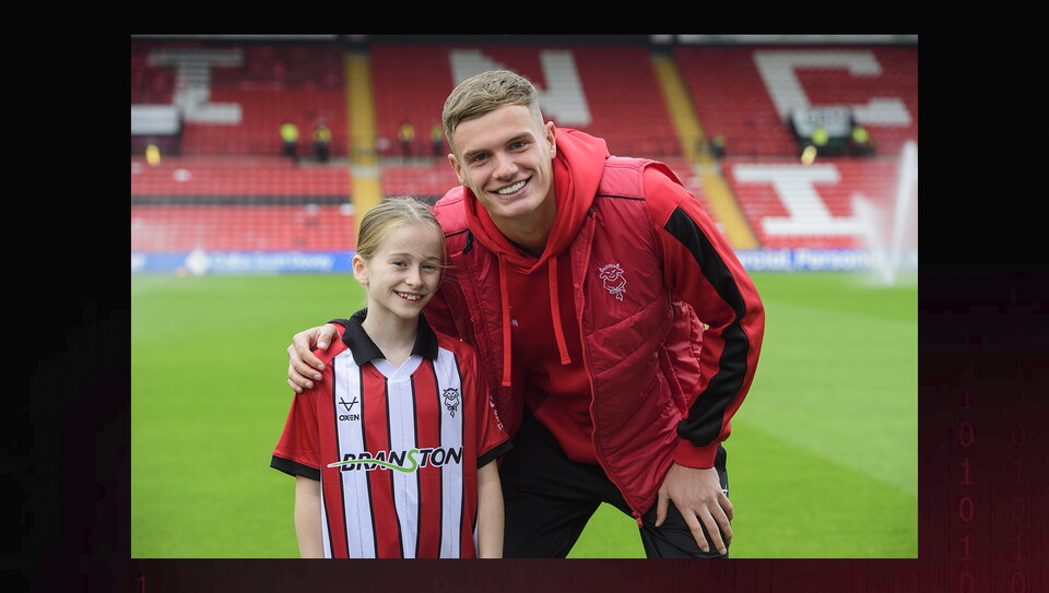 A matchday experience image from City's game against Stevenage