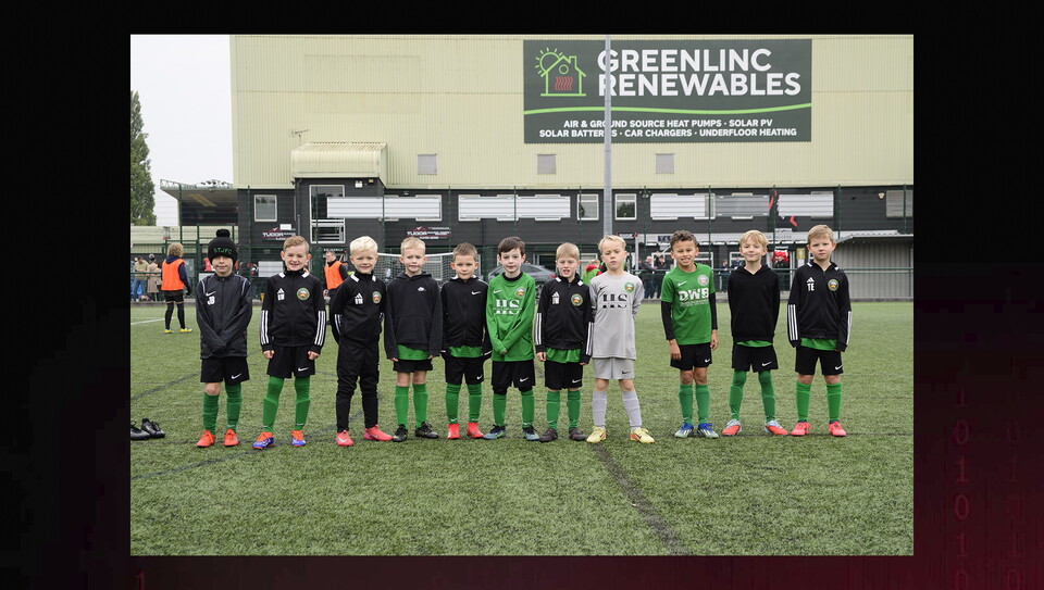 A matchday experience image from City's game against Stevenage