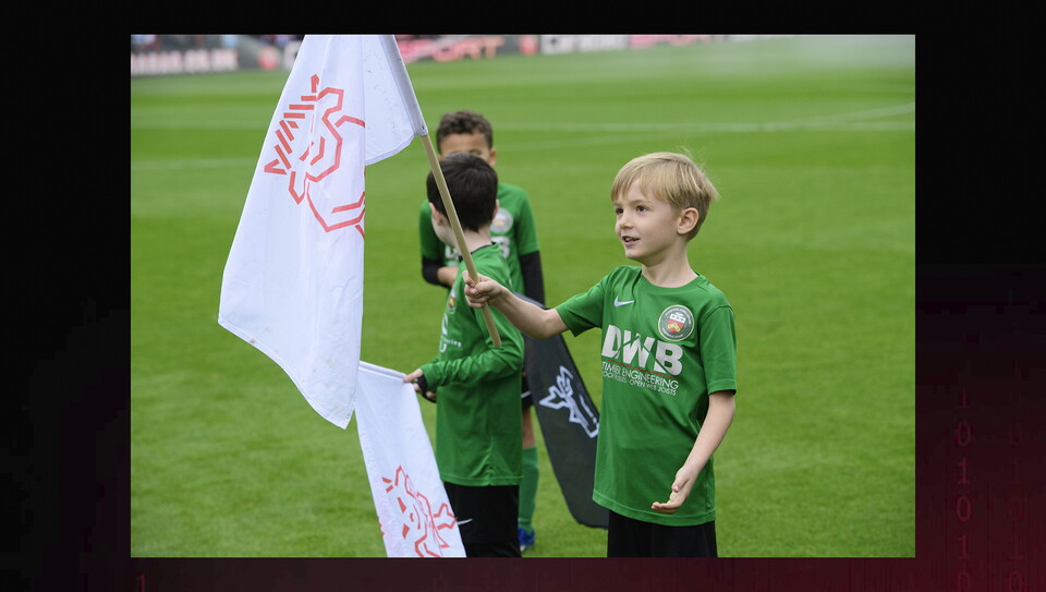 A matchday experience image from City's game against Stevenage