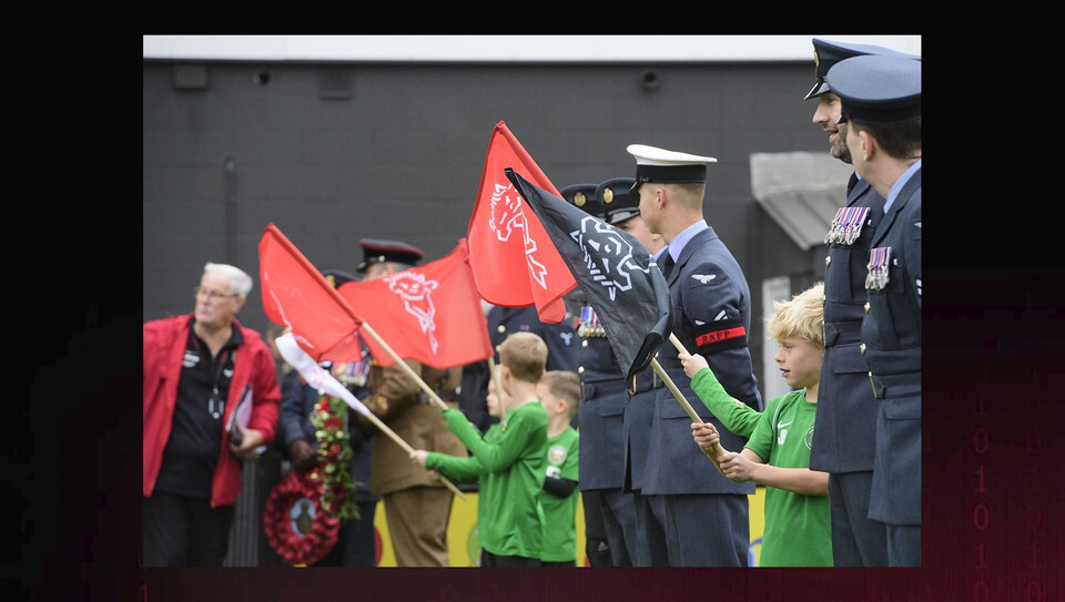 A matchday experience image from City's game against Stevenage