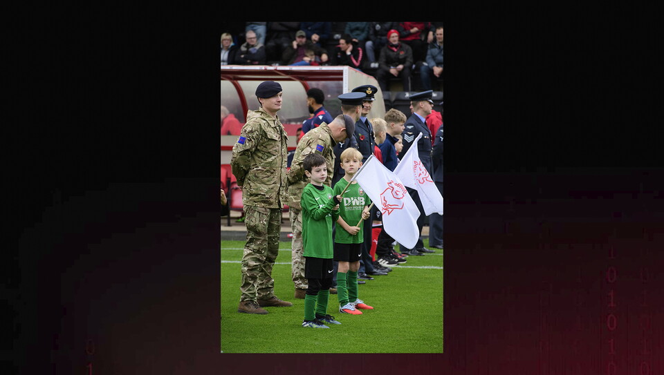 A matchday experience image from City's game against Stevenage