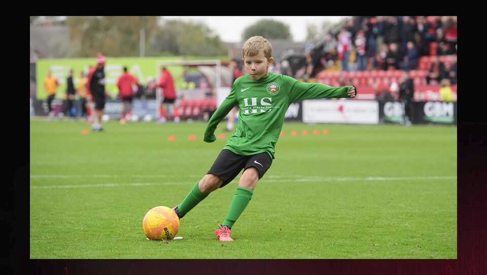 A matchday experience image from City's game against Stevenage
