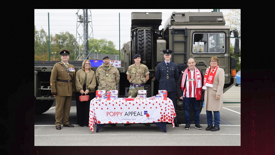 A remembrance image from City's home win over Stevenage