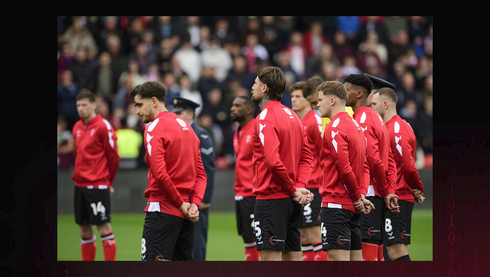A remembrance image from City's home win over Stevenage