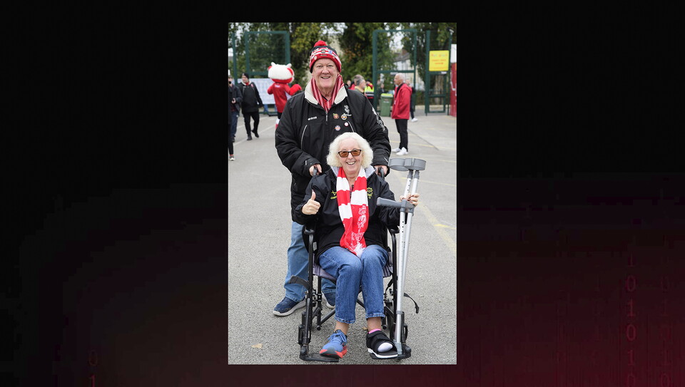 A fans image from City's home win over Stevenage