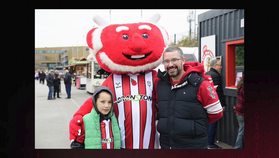 A fans image from City's home win over Stevenage