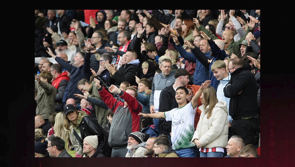 A fans image from City's home win over Stevenage