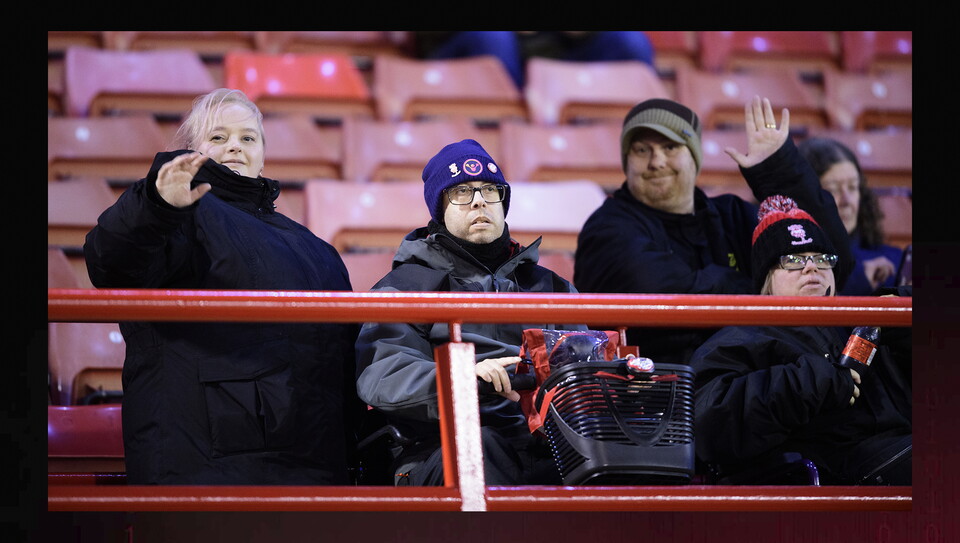 A fans image from City’s 2-0 Vertu Trophy win at Barnsley 