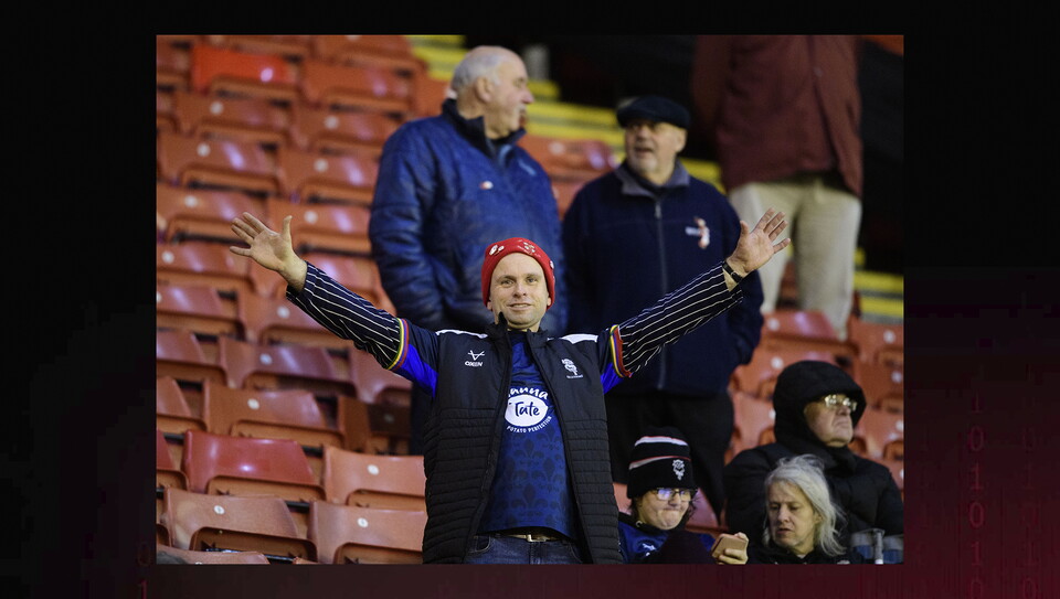 A fans image from City’s 2-0 Vertu Trophy win at Barnsley 