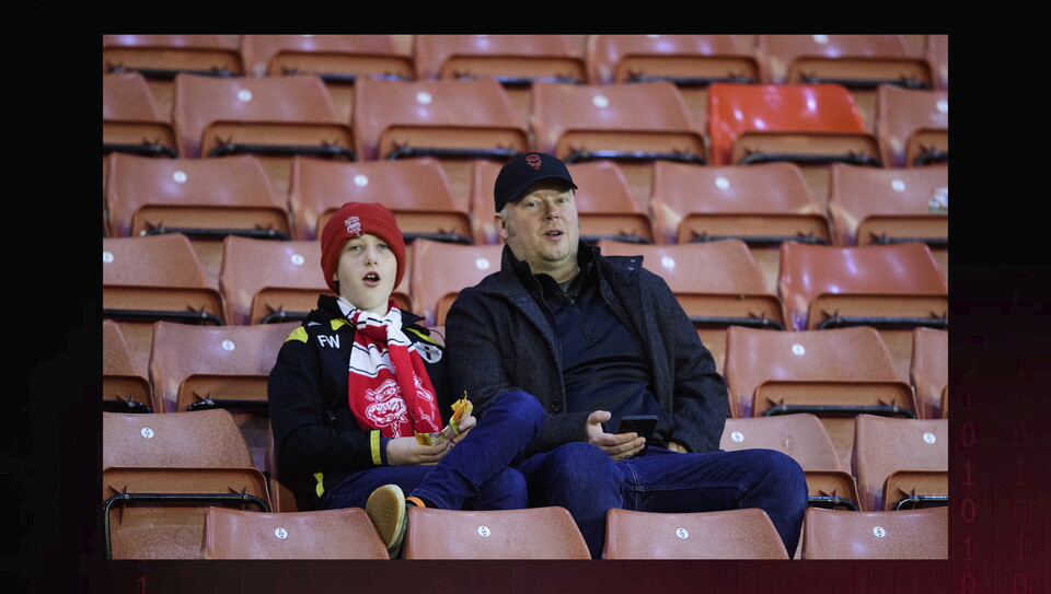 A fans image from City’s 2-0 Vertu Trophy win at Barnsley 