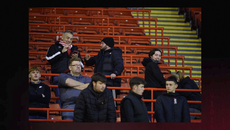 A fans image from City’s 2-0 Vertu Trophy win at Barnsley 