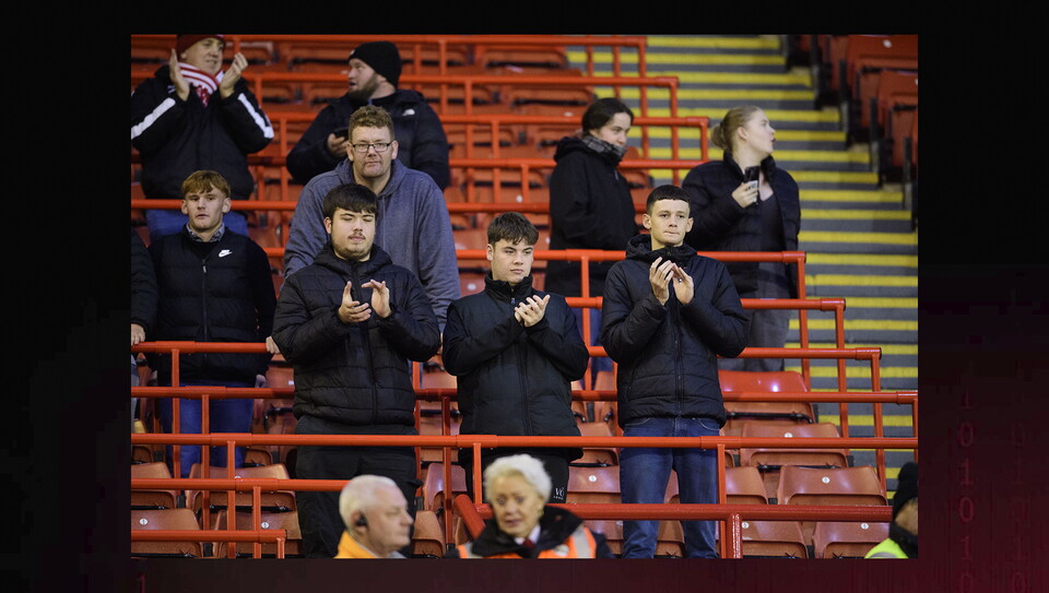 A fans image from City’s 2-0 Vertu Trophy win at Barnsley 