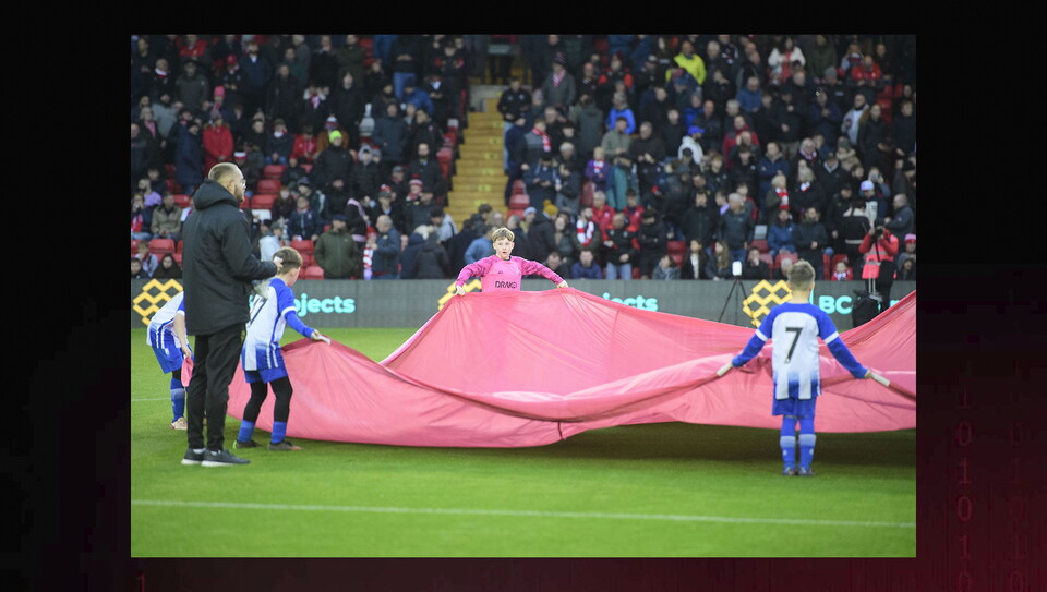 A matchday experience image from City’s 2-1 home win over Doncaster Rovers