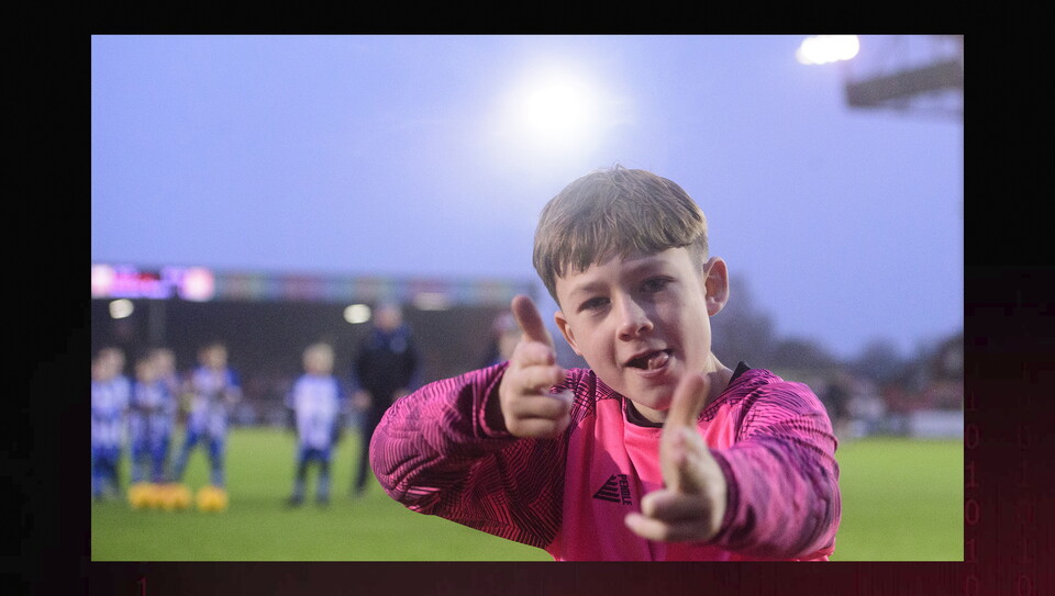 A matchday experience image from City’s 2-1 home win over Doncaster Rovers