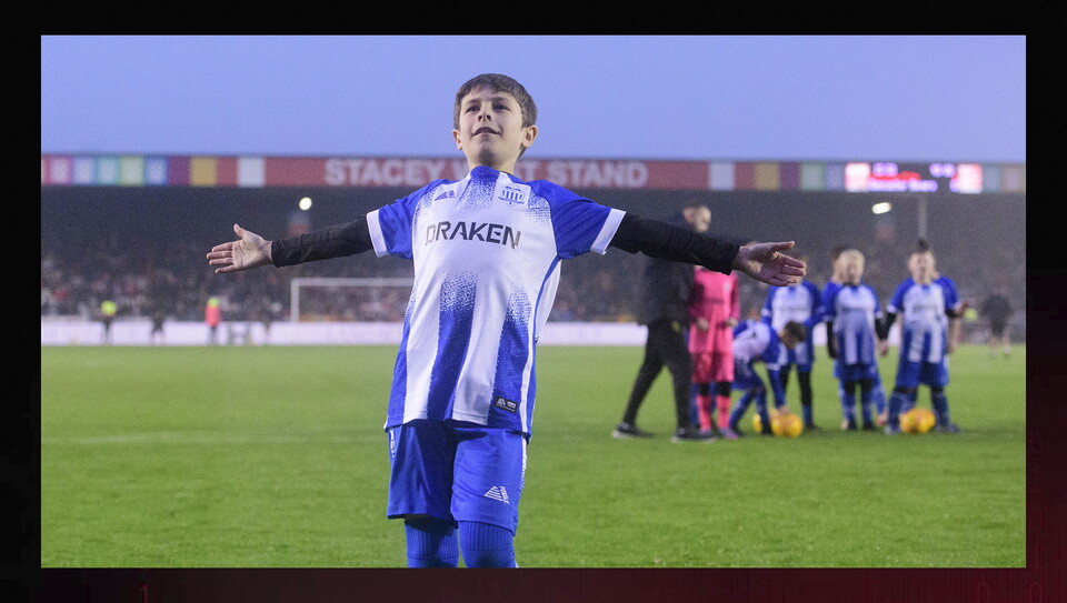 A matchday experience image from City’s 2-1 home win over Doncaster Rovers