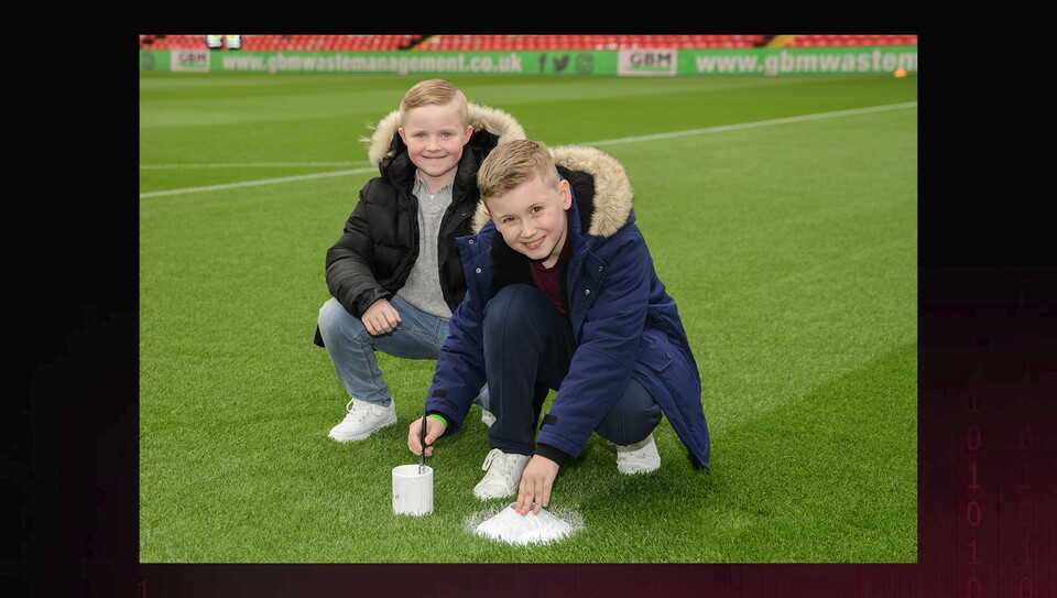 A fans photo from City’s home game against Doncaster Rovers.