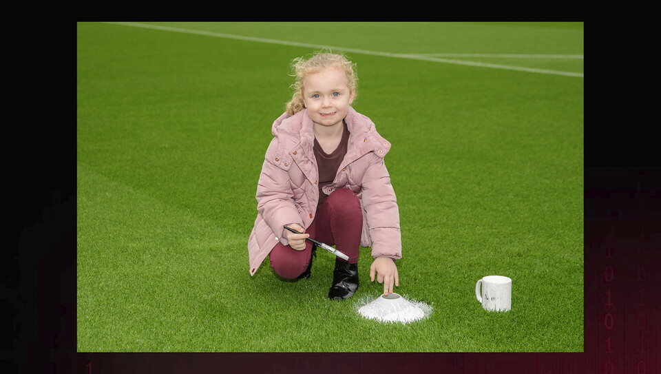 A fans photo from City’s home game against Doncaster Rovers.