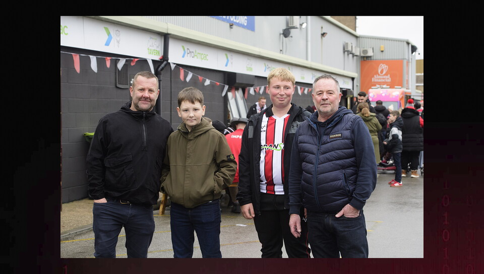 A fans photo from City’s home game against Doncaster Rovers.