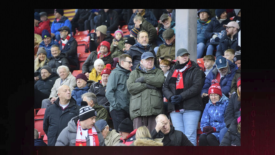 A fans photo from City’s home game against Doncaster Rovers.