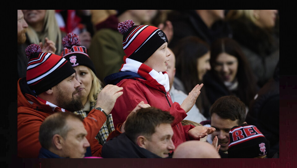 A fans photo from City’s home game against Doncaster Rovers.