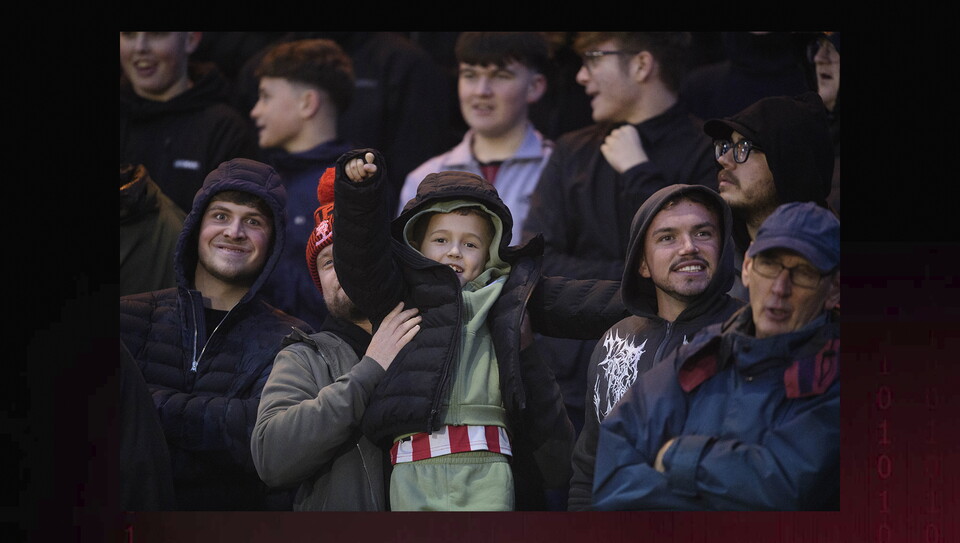 A fans photo from City’s home game against Doncaster Rovers.